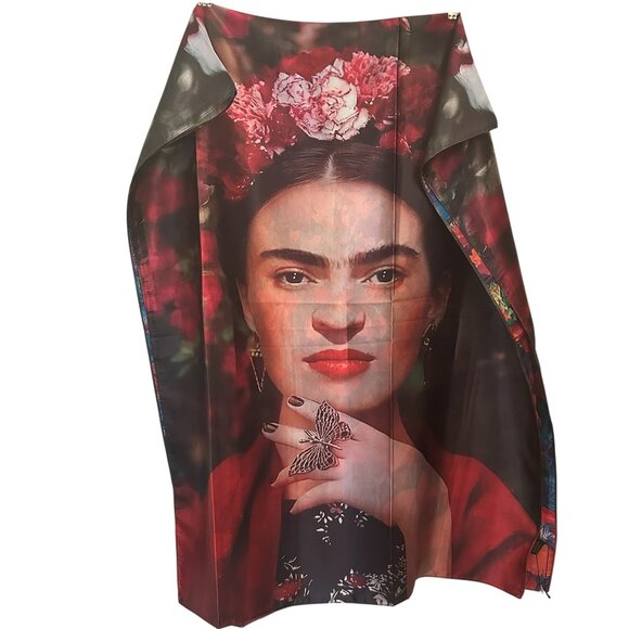 NWT Frida Kahlo silky scarf - Picture 1 of 11